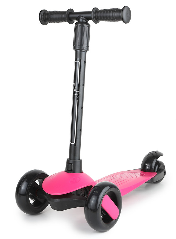 Rage-X Outdoor Scooter Adjustable Kick Scooter for Children Adjustable 3 Wheels(Pink)