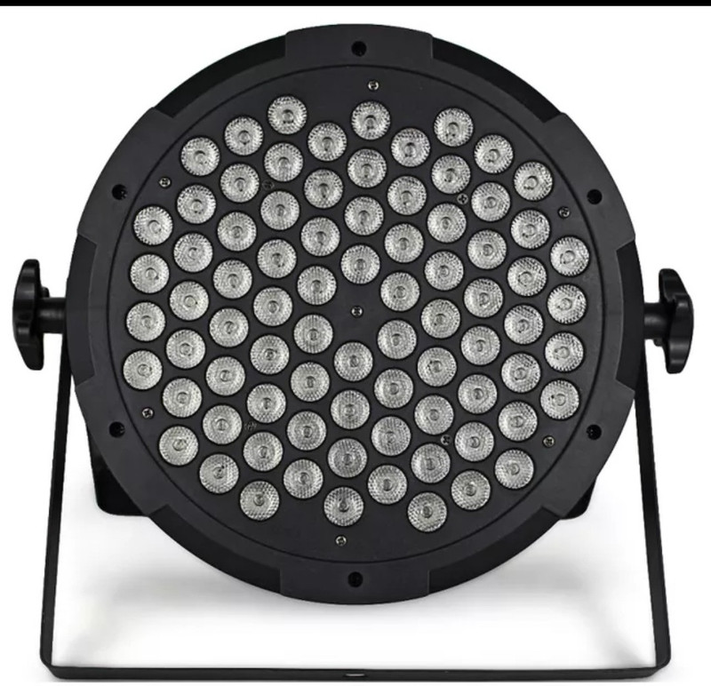 spark world 60x3 LED Slim Flat Par Stage Lights Single Disco Ball(Ball Diameter: 30 cm)