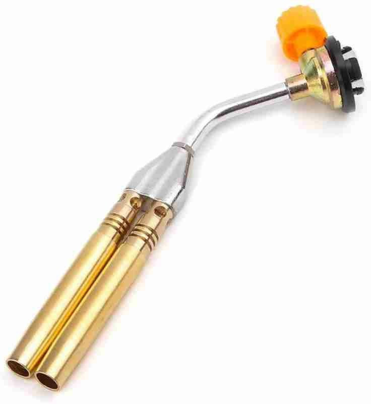 Spinxx Butane Flame Torch Double Tube Brazing Gas Blowtorch Lighter Burner Outdoor Flambe Torch
