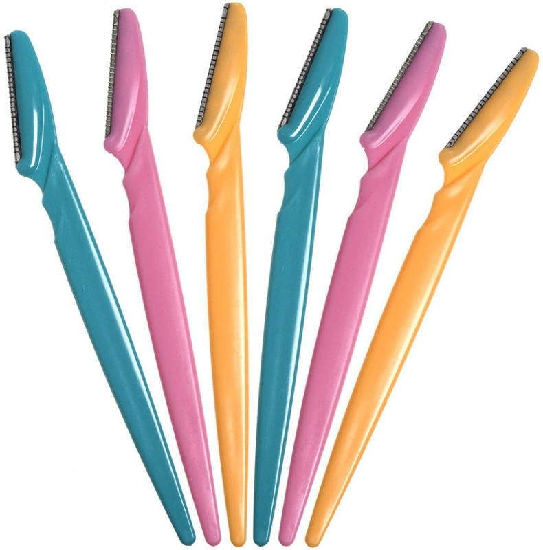 YAWI PERFECT FACE , EYE BROW HAIR REMOVER RAZOR SET FOR GIRLS AND BOYS, Men & Women(Pack of 6)