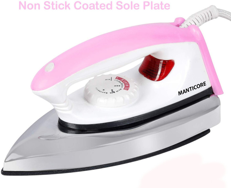 MANTICORE BI-52A Automatic Lightweight dry iron box clothing press 750 W Dry Iron(Black)