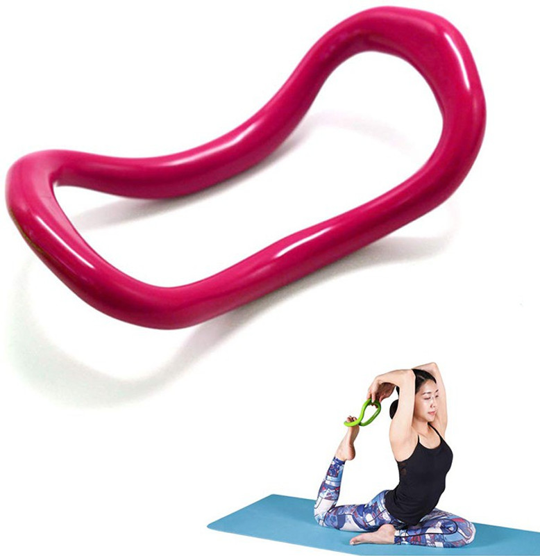ActrovaX Yoga Ring Pilates Circles Fascia Stretching Ring Training Pilates Ring(Red)
