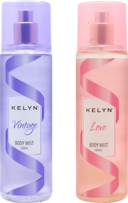 Kelyn Body Mist, Body Splash, Gift for Women Body Mist - For Women(400 ml, Pack of 2)
