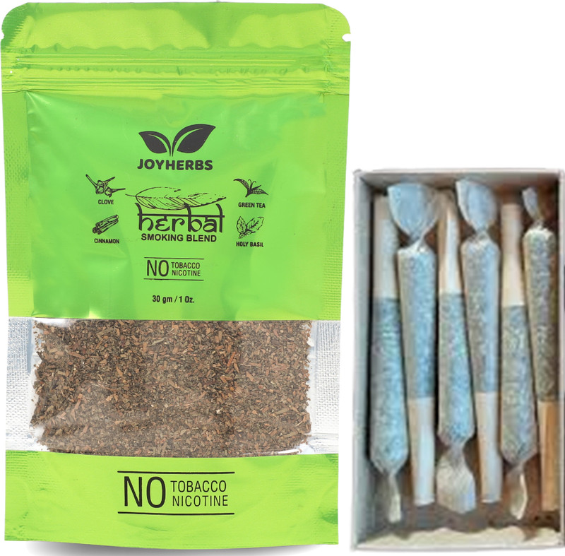 JOYHERBS Herbal Mixture Blend is 100 %Natural and ayurvedic Herbs and made in India 30Gm Smoking Cessations(Pack of 1)