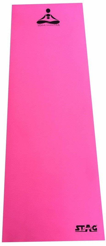 Stag iconic Yoga Mantra Pink 6 mm Yoga Mat