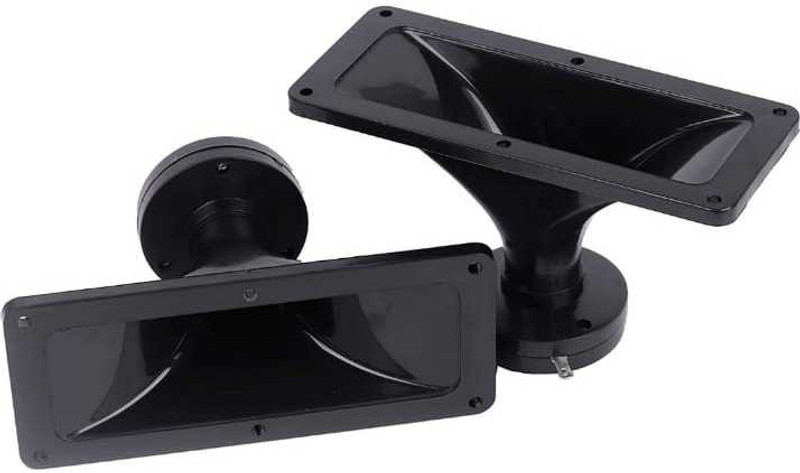 Daz Cam Piezo Tweeter for Car & Home Amplifier Max Power 150W Glossy (Pack of 2) Piezo Tweeter for Car & Home Amplifier Max Power 150W Glossy (Pack of 2) Tweeter Car Speaker(150 W)