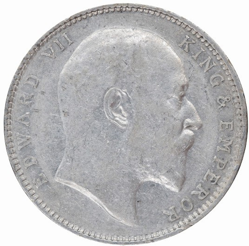 Mintage World British India King Edward VII One Rupee 1904 Bombay Modern Coin Collection(1 Coins)