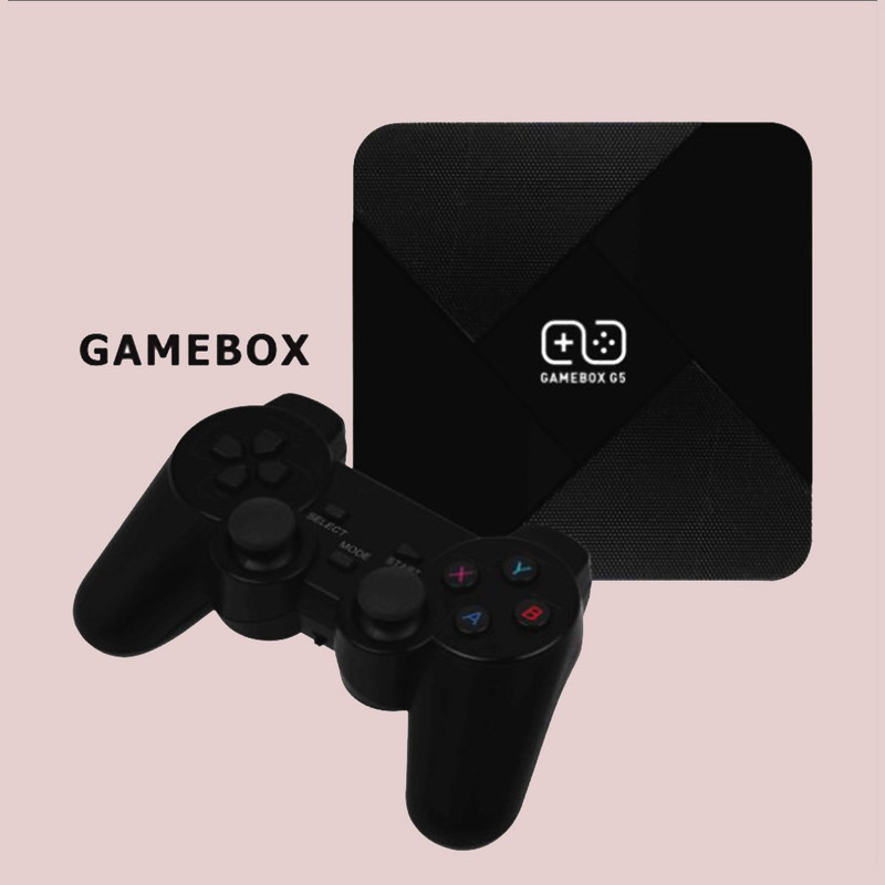 PTCMart Dual System in 1 Box, 5000+Games inbuilt & HD Android 9.1 Gaming box/Android box 32 GB with NDS PSP PS1 N64(Black)