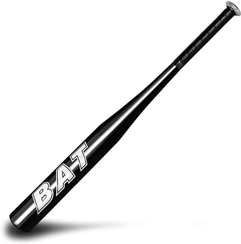 HHS SPORTS Premium Light Aluminium Black Baseball Bat Aluminium Baseball  Bat For 15+ Yrs(450 g)
