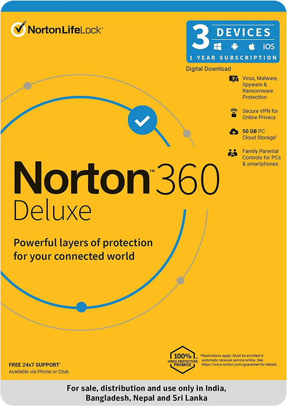 Norton Total Security 5 User 3 Years(Voucher)
