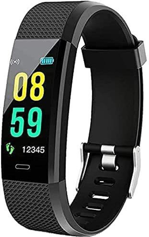 DDS Y68 Calorie Counter Bluetooth Smart Band Fitness Watch(Black Strap, Size : Free Size)