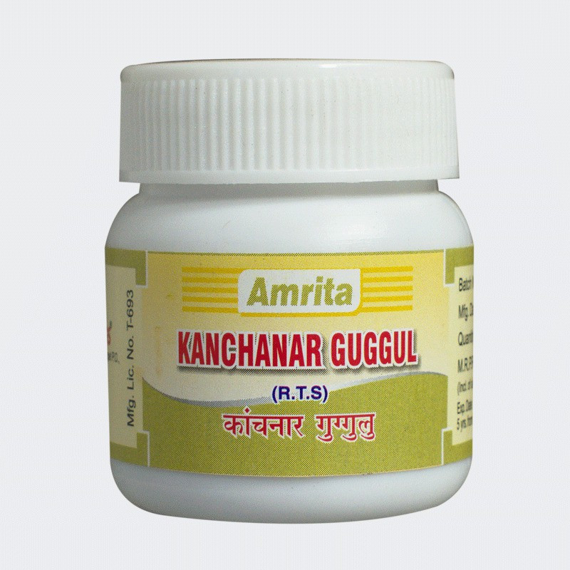 amrita KANCHANAR GUGGUL(Pack of 4, 60 Tablets)