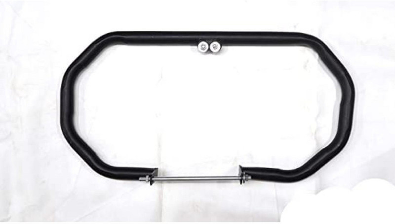 DOLSHACOB Black Octagon Engine Guard/Crash Guard/Leg Guard Original Reborn My 2022(Royal Enfield)