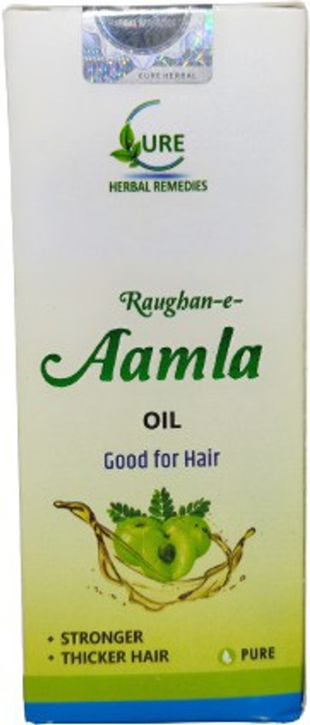 Cure Herbal Raughan e Amla Oil Good For Hair (200ml) (Pack Of 2)(Pack of 2, 400 ml)