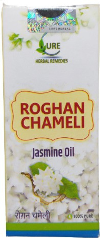 Cure Herbal Roghan Chameli Jasmine Oil (50ml) (Pack Of 4)(Pack of 4, 200 ml)