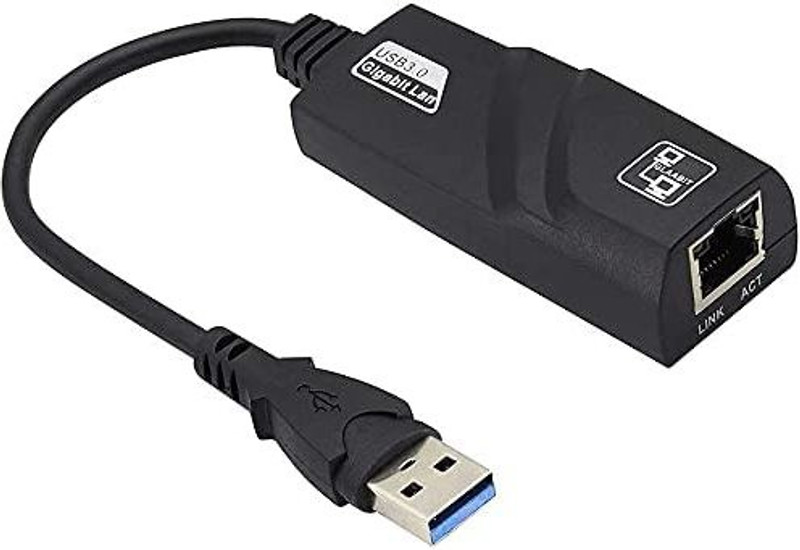 RuhZa Windows, MacBook, macOS, Mac Pro Mini, Surface Pro, Laptop, PC, USB Device. Wired Ethernet Lan Adapter compatible with Linux(1000 Mbps)