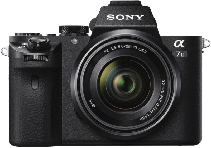 SONY Alpha Full Frame ILCE-7M2K/BQ IN5 Mirrorless Camera Body with 28 – 70 mm Lens (Black)