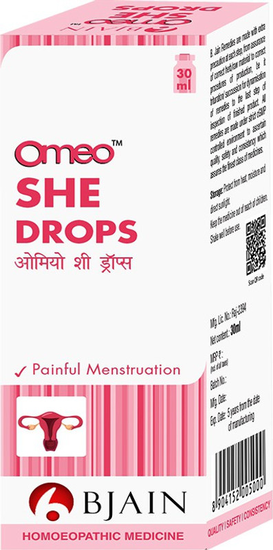 Bjain OMEO SHE , Drops(2 x 30 ml)