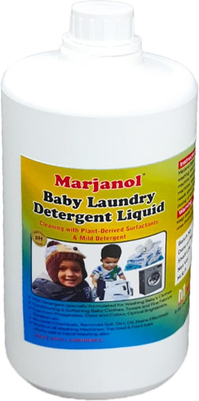 MARJANOL Baby Laundry Detergent Liquid 1 Litre Fresh Liquid Detergent(1000 ml)