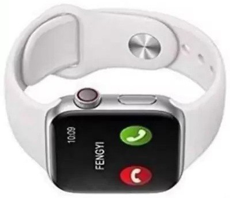 NKL Newly Crown Working Smartwatch 07 Series 7 Bluetooth Calling Value For Money(Pink Strap, Size : FREE)