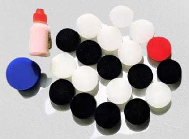Hyper Acrylic Transparent Plastic Carrom Coin Set , 4 mm (Pack of 20 with 1 Striker) Carrom Pawns(Pack of 20)