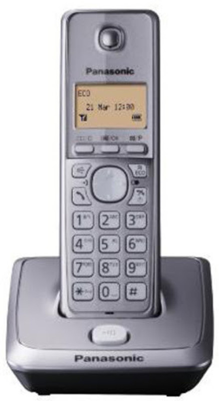 Panasonic KX-TG 2711/04 Cordless Landline Phone(Silver)