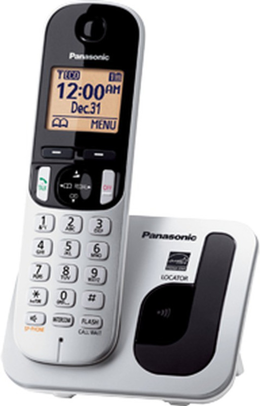 Panasonic KX-TGC210 - white Cordless Landline Phone(White)