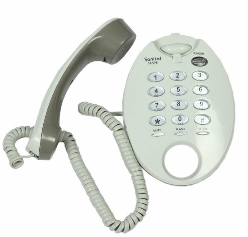 Sonitel ST-598 Corded Landline Phone(Grey)