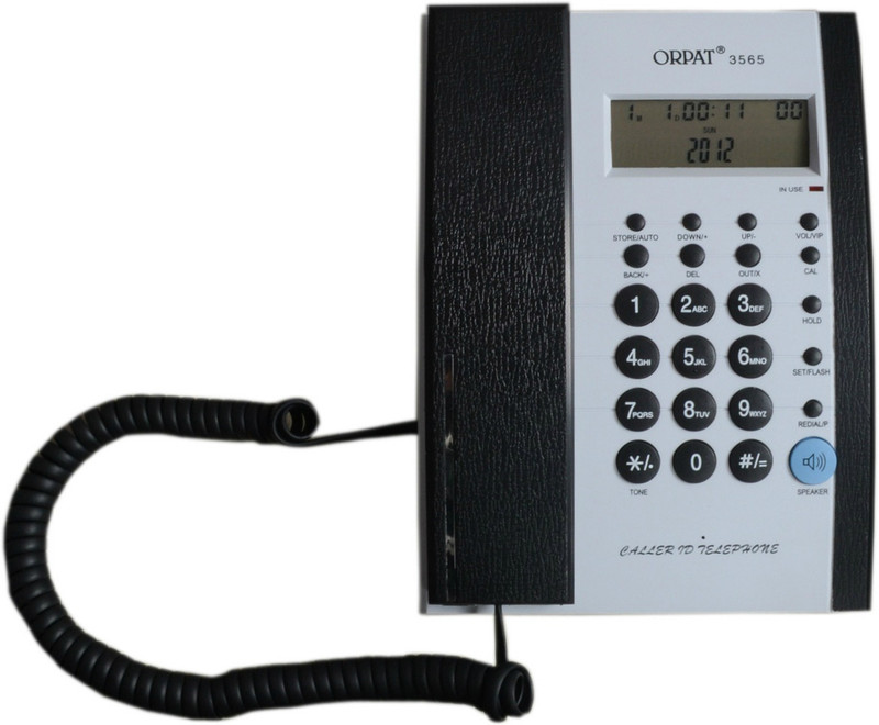Orpat 3565 Corded Landline Phone(P.S.Grey)