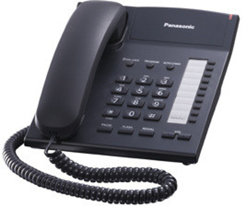 Panasonic KXTS-820MX Corded Landline Phone(Black)