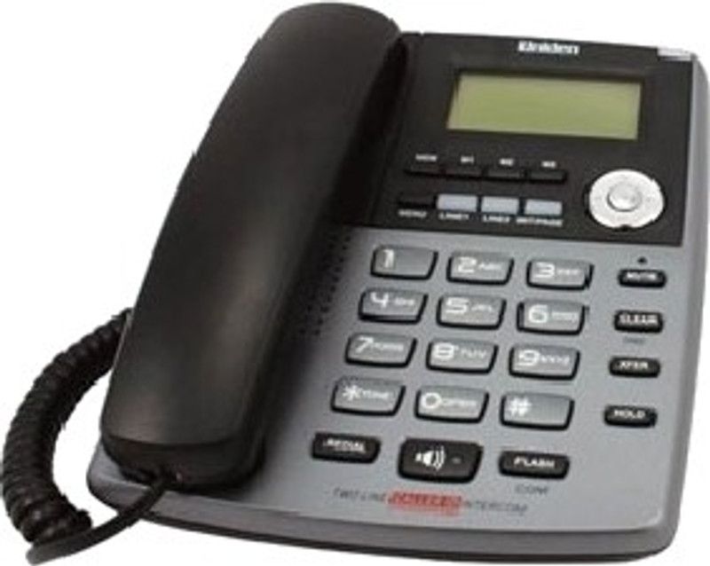 Uniden AS 7502 Corded Landline Phone(Titanium)