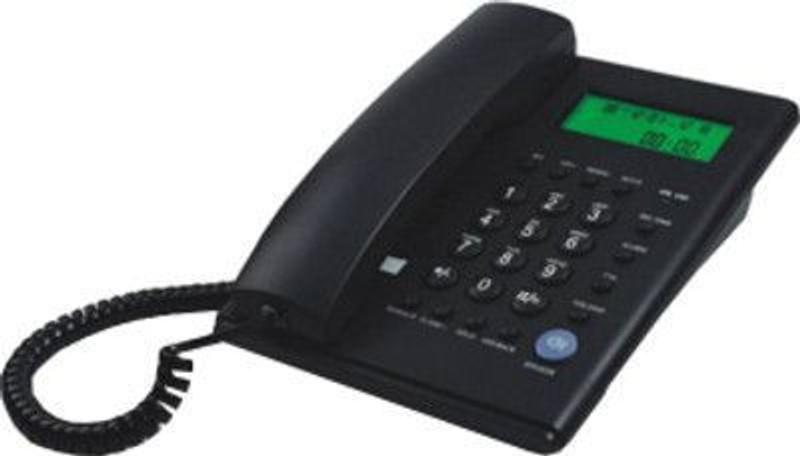 Beetel M53N Corded Landline Phone(Black)