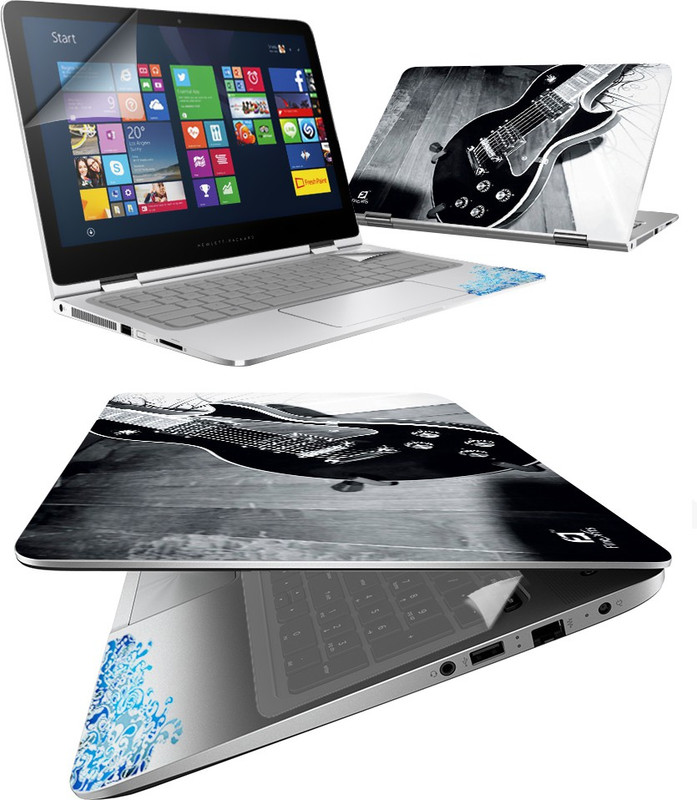FineArts Guitar 4 in 1 Laptop Skin Pack with Screen Guard, Key Protector and Palmrest Skin Combo Set(Multicolor) RS.299 (75.00% Off) - Flipkart