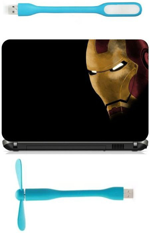 Print Shapes Ironman mask Combo Set(Multicolor)