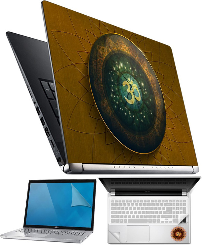 FineArts OM06 4 in 1 Laptop Skin Pack with Screen Guard, Key Protector and Palmrest Skin Combo Set(Multicolor) RS.349 (70.00% Off) - Flipkart