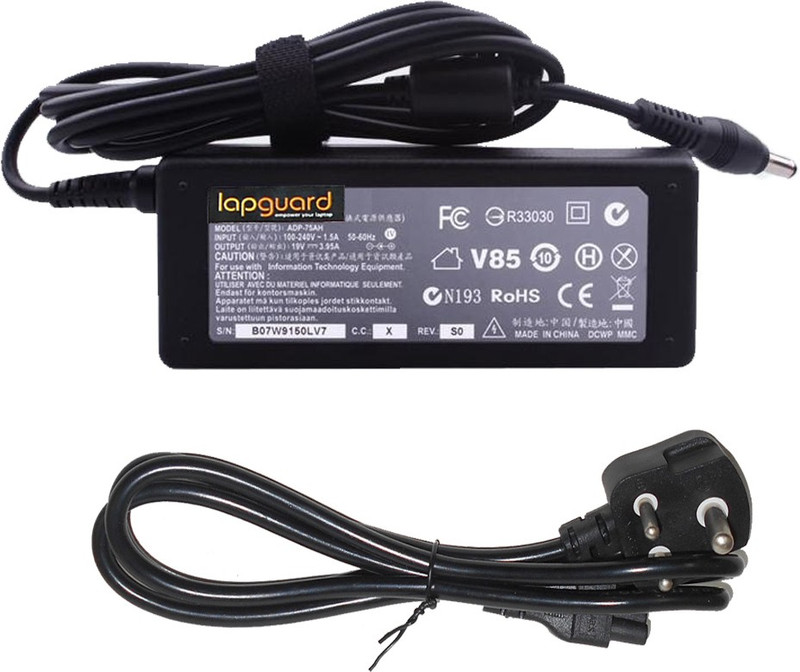 Lapguard Toshiba Satellite M30-261 M30-344 M30-404 75 W Adapter(Power Cord Included)