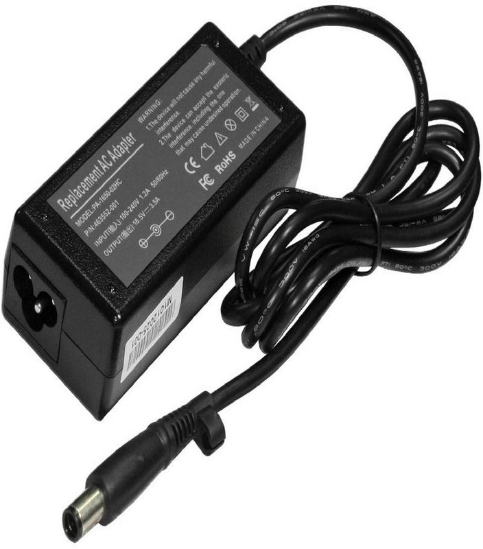 Lapguard HP Compaq nc4400 Notebook PC RM814PC 18.5V 3.5A Thick Pin 65 W Adapter(Power Cord Included)
