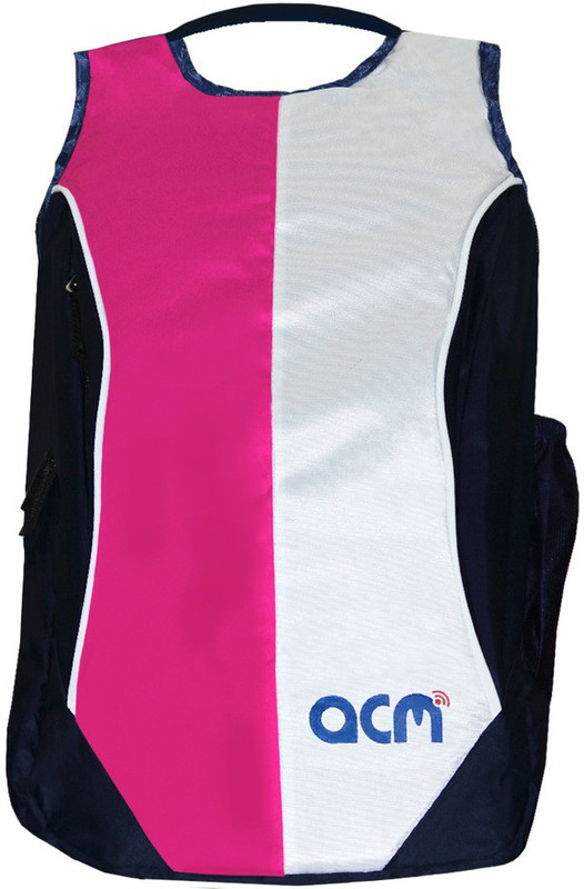 ACM 15.6 inch Expandable Laptop Backpack(Pink)