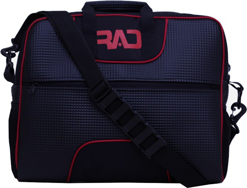 RAD 17 inch Laptop Messenger Bag(Black)