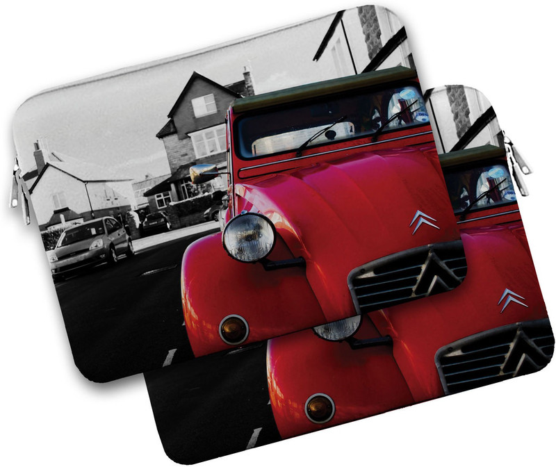 right 14 inch Sleeve/Slip Case(Red, White, Black)