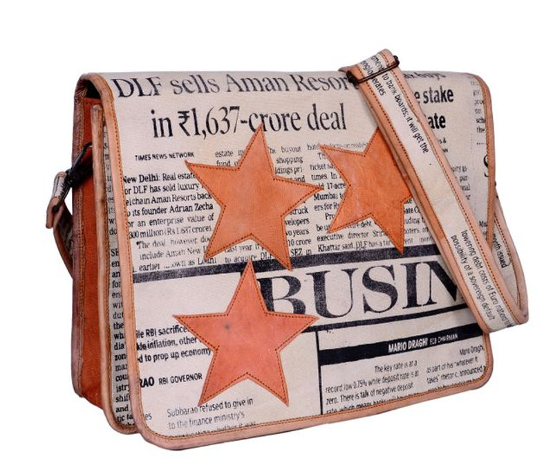 Purpledip 15 inch Laptop Messenger Bag(Brown)