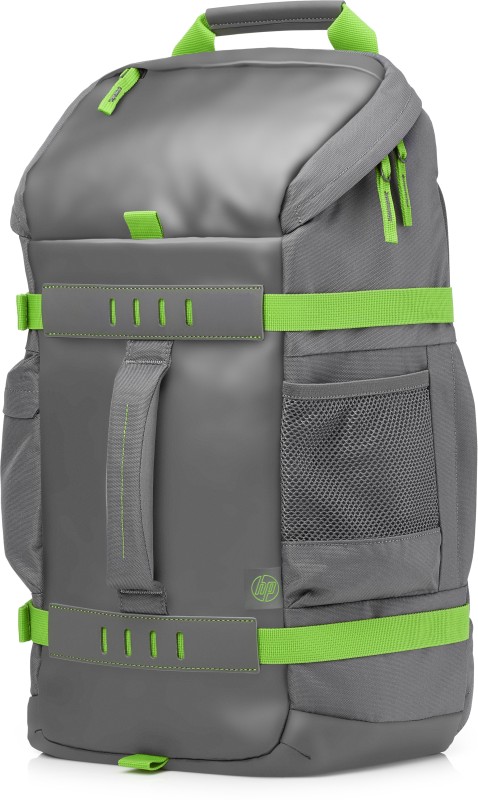 HP 15.6 inch Laptop Backpack(Grey, Green)