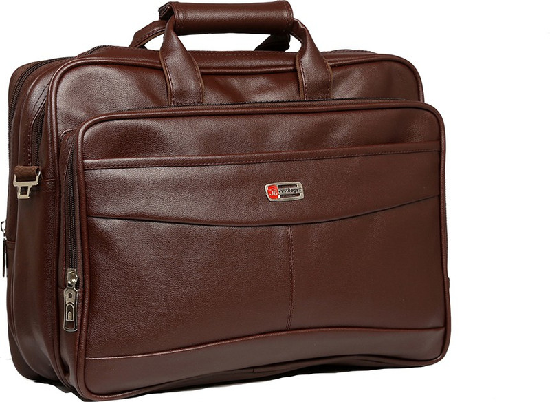 Just Bags Men Brown Messenger Bag