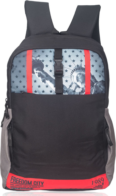 Killer 15.6 inch Laptop Backpack(Black, Red)