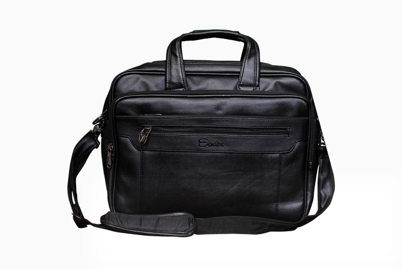 Easies 17 inch Expandable Laptop Messenger Bag(Black) RS.3999 (68.00% Off) - Flipkart