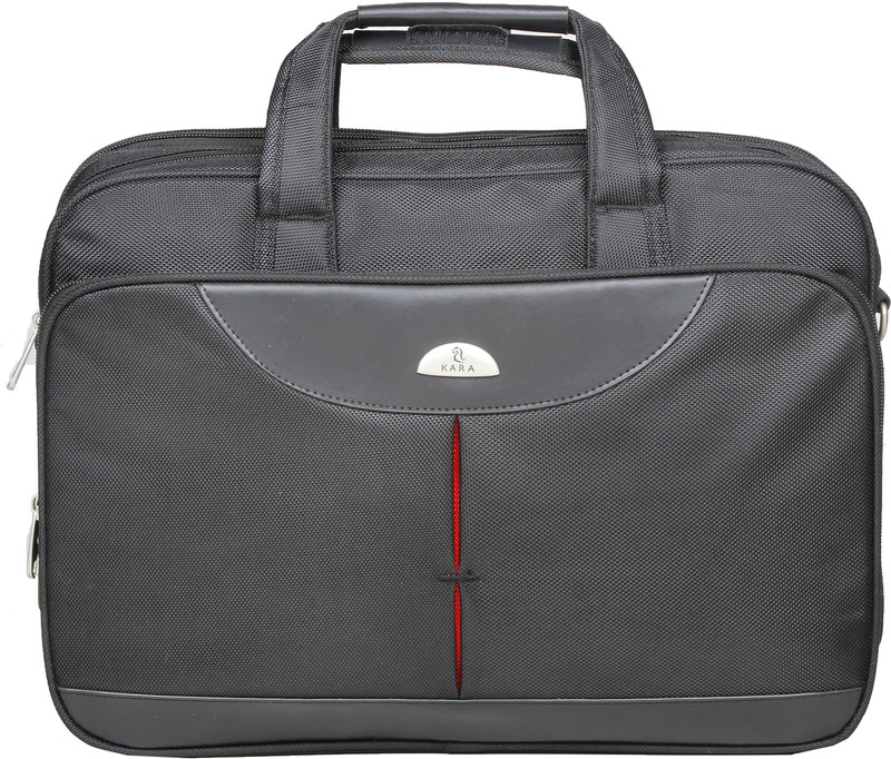 Kara Laptop Messenger Bag(Black)