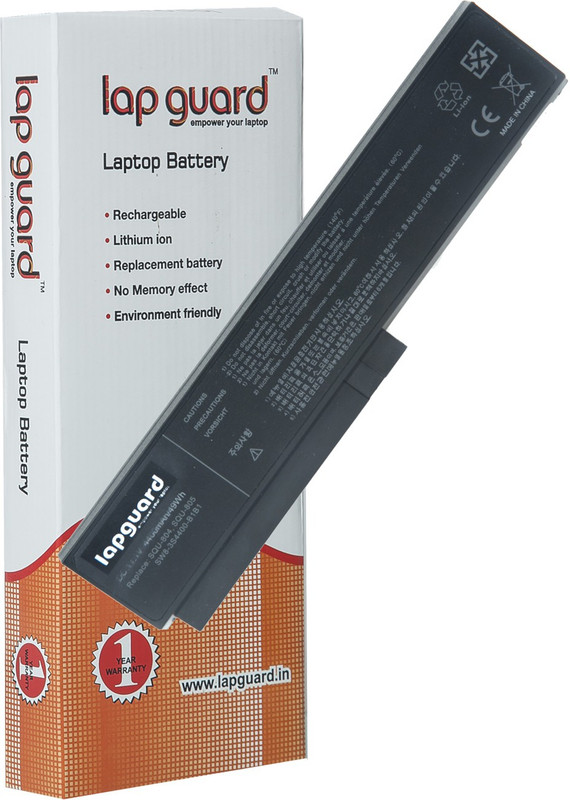 Lapguard Replacement For HCL R580 Series 6 Cell Laptop Battery