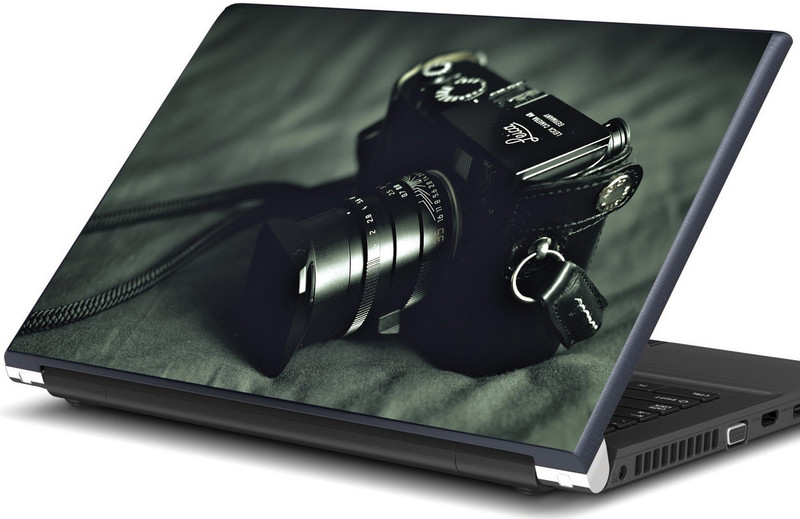 Artifa Vintage black camera Vinyl Laptop Decal 15.6