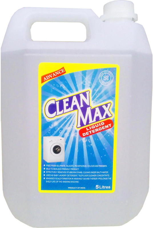 Cleanmax Orange Fragrance 5L Orange Liquid Detergent(5 L) RS.1299 (31.00% Off) - Flipkart