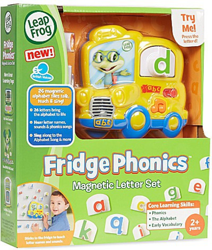 LeapFrog Fridge Phonics Magnetic Letter Set(Multicolor)